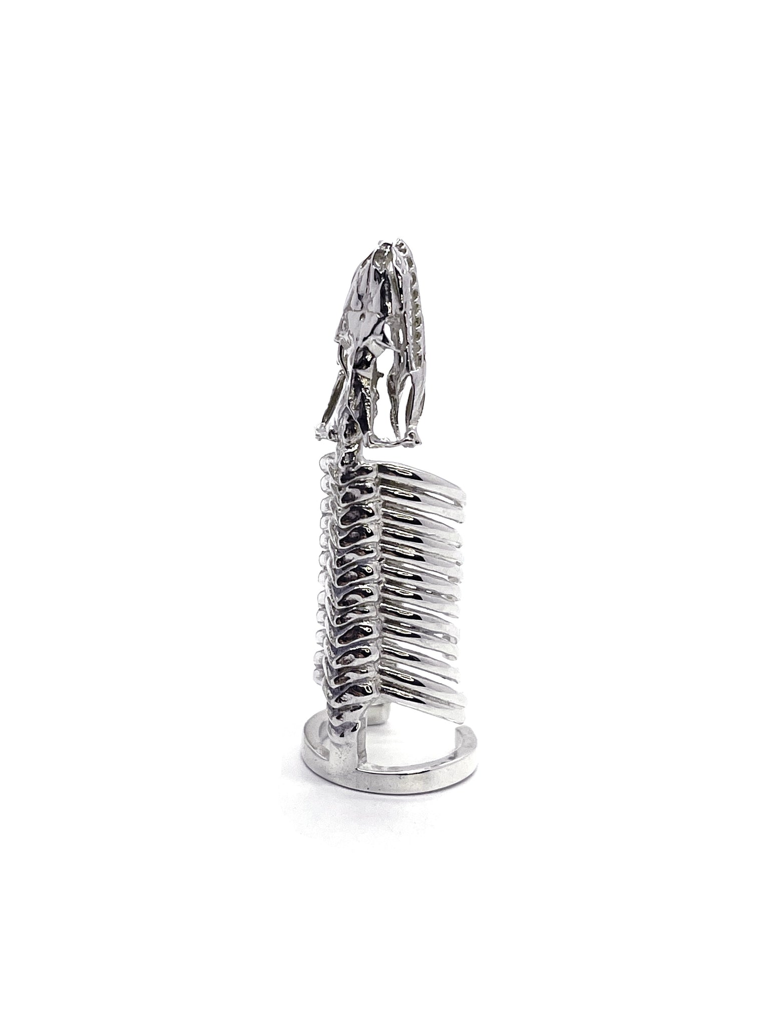 Snake Nail Ring [silver] - Small Head